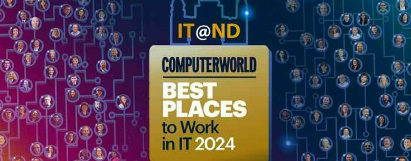 Computerworld Names Notre Dame to its 2024 List of Best Places to Work